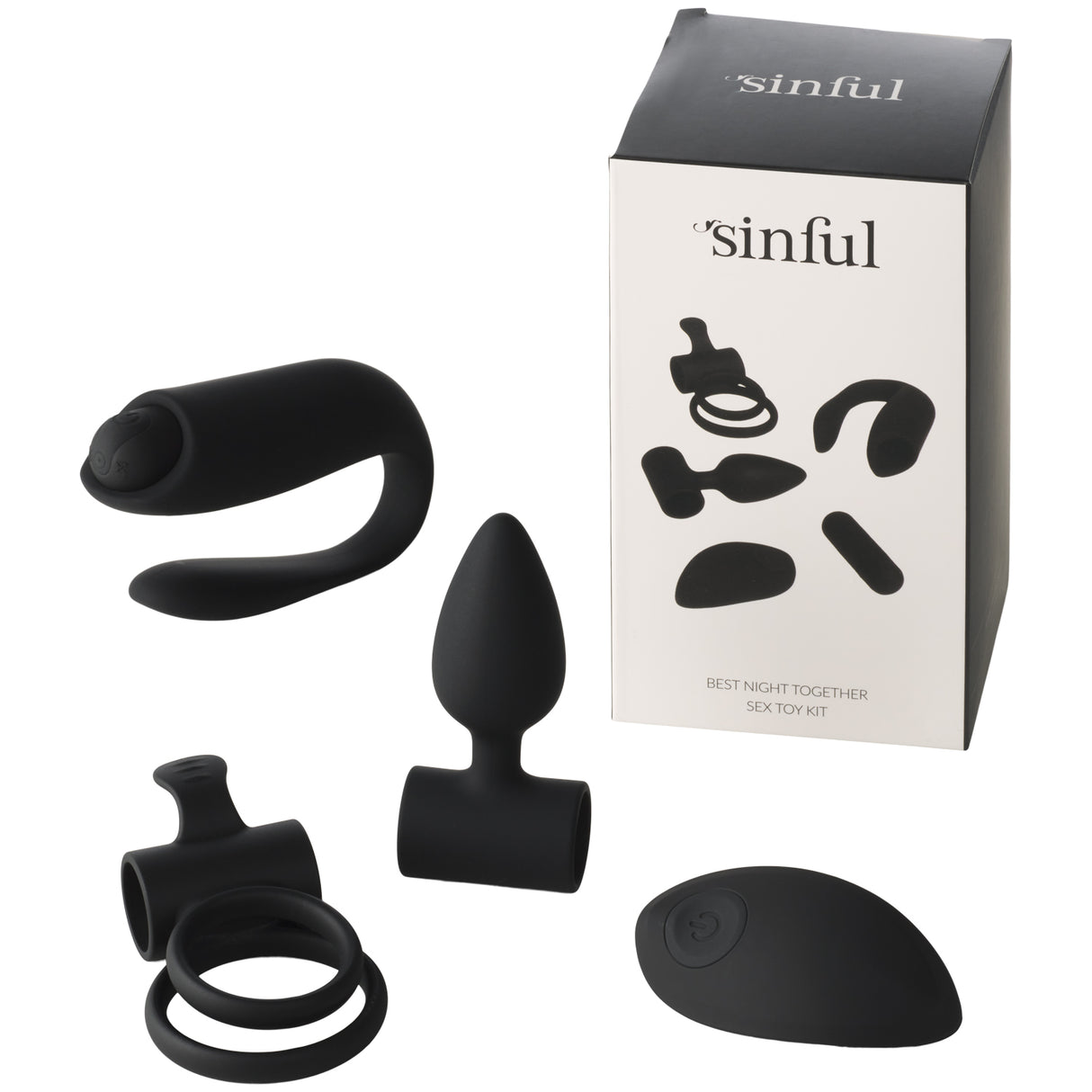 Sinful Best Night Together Sexleketøy Kit