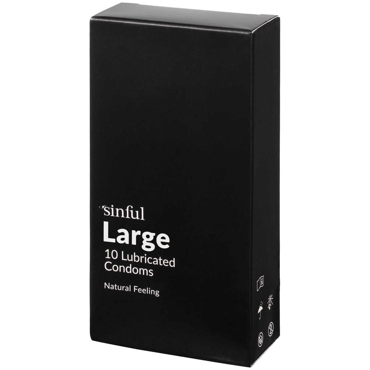 Sinful Large Kondomer 10 stk