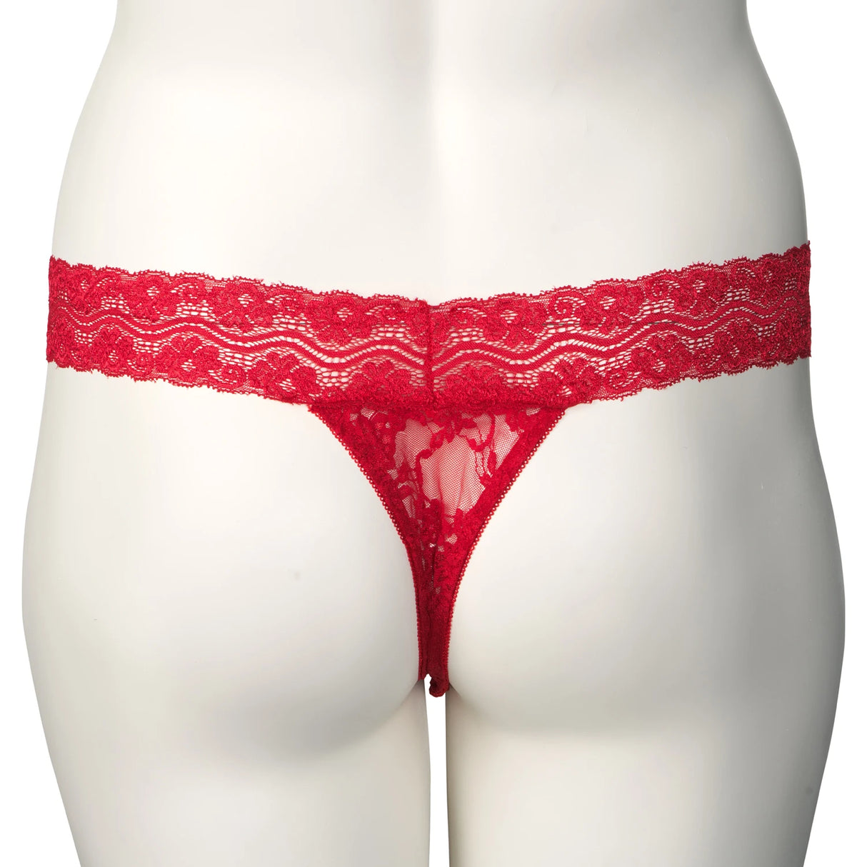 NORTIE Malin red crotchless thong L/XL