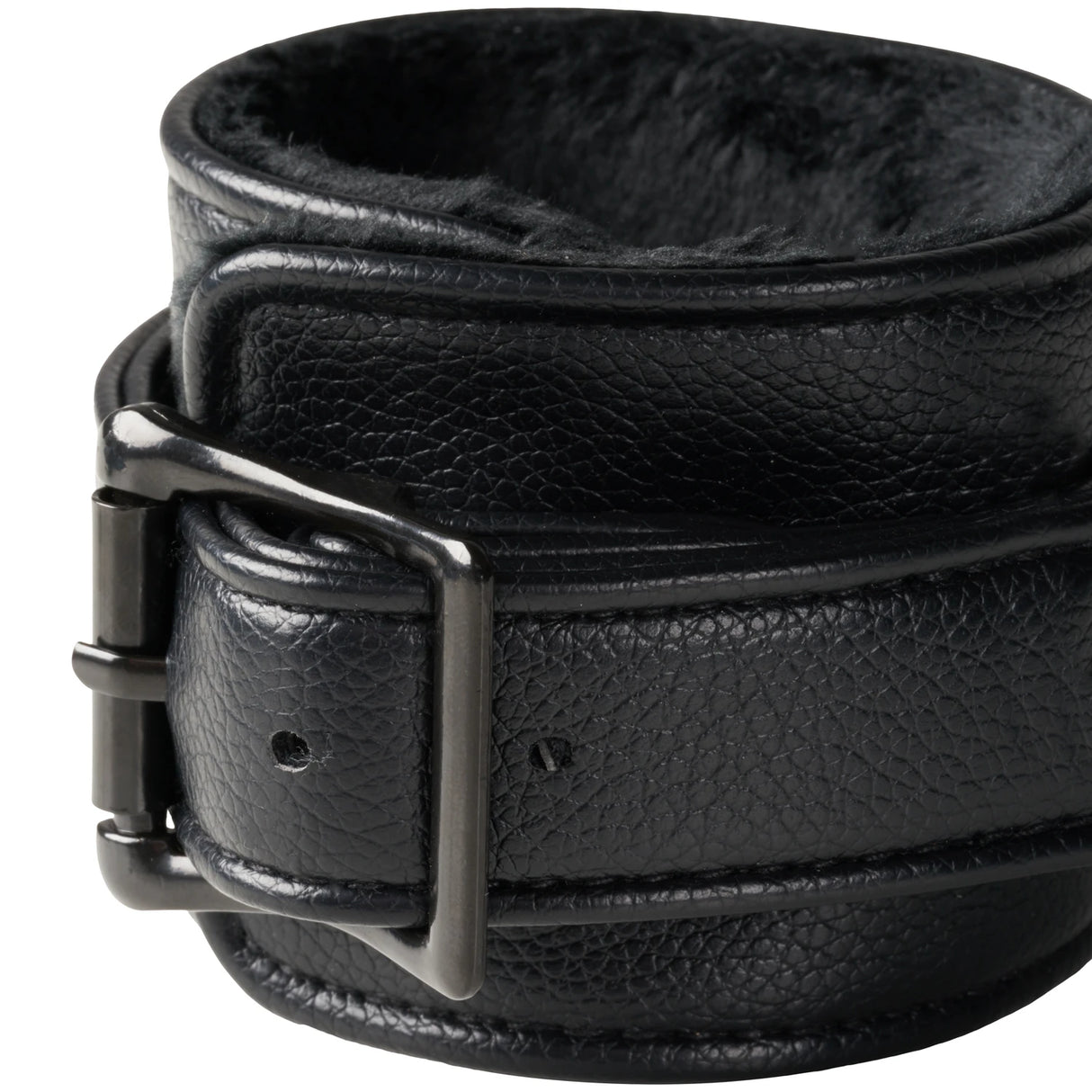 Soft Faux Leather Wrist Cuffs
