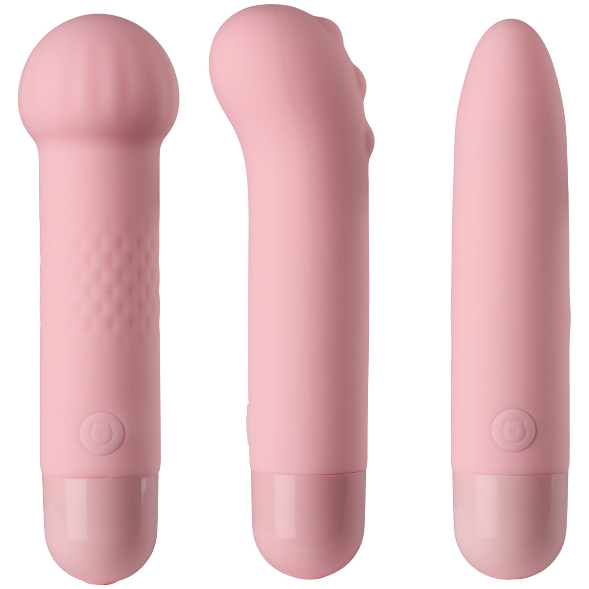 baseks Cute Lovers Opladelig Mini Vibrator Sæt