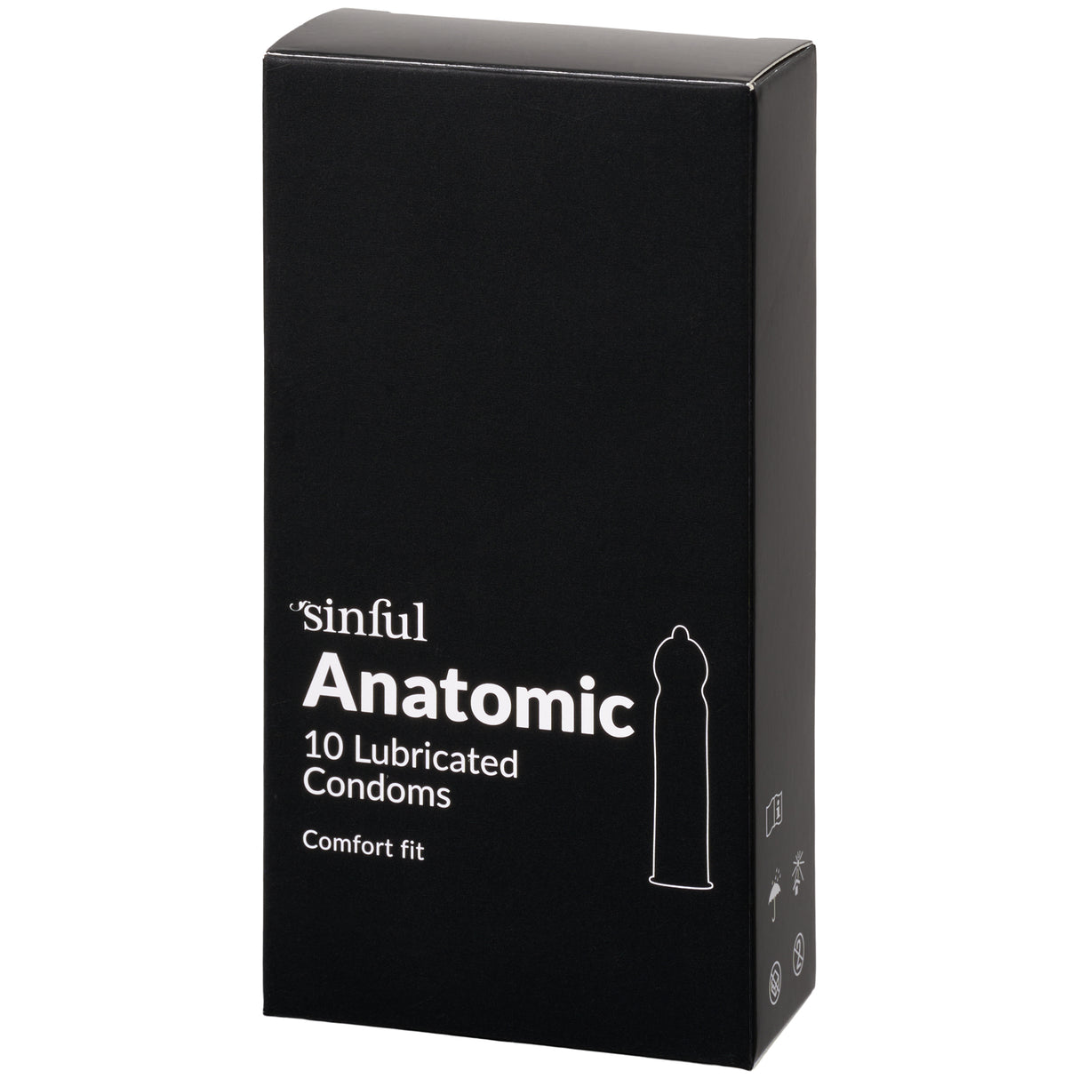 Sinful Anatomic Kondomer, 10 stk.
