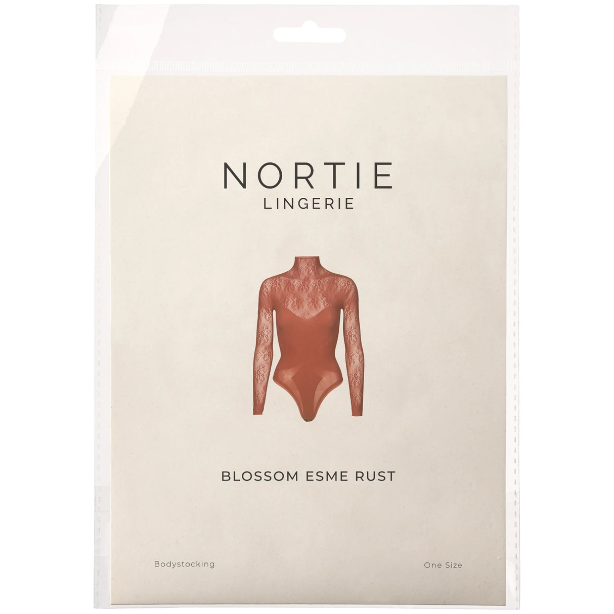 NORTIE Blossom Esme Rust Bodystocking