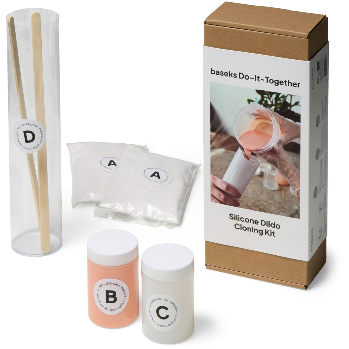 Baseks Do-It-Together Silicone Dildo Cloning Kit