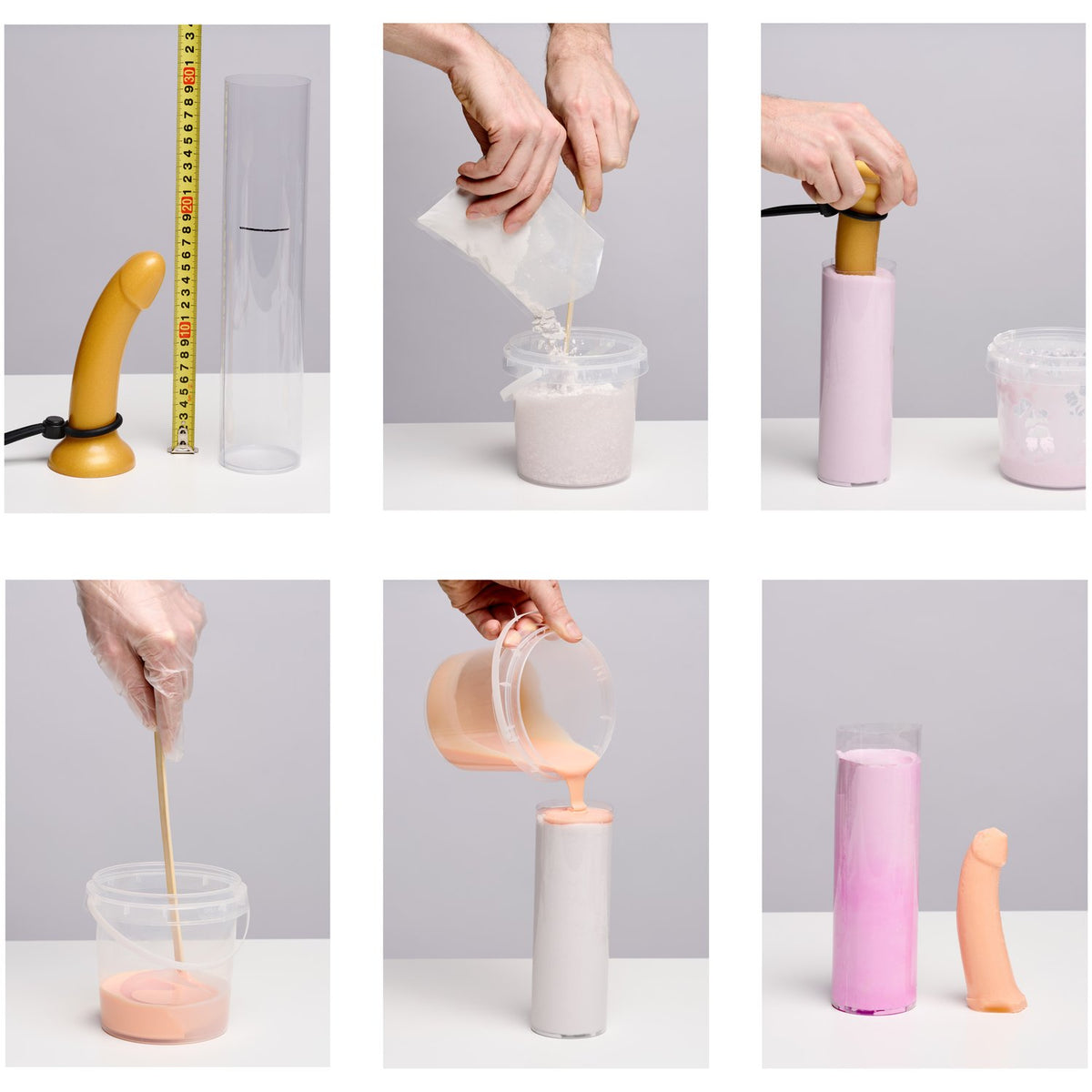 Baseks Do-It-Together Silicone Dildo Cloning Kit