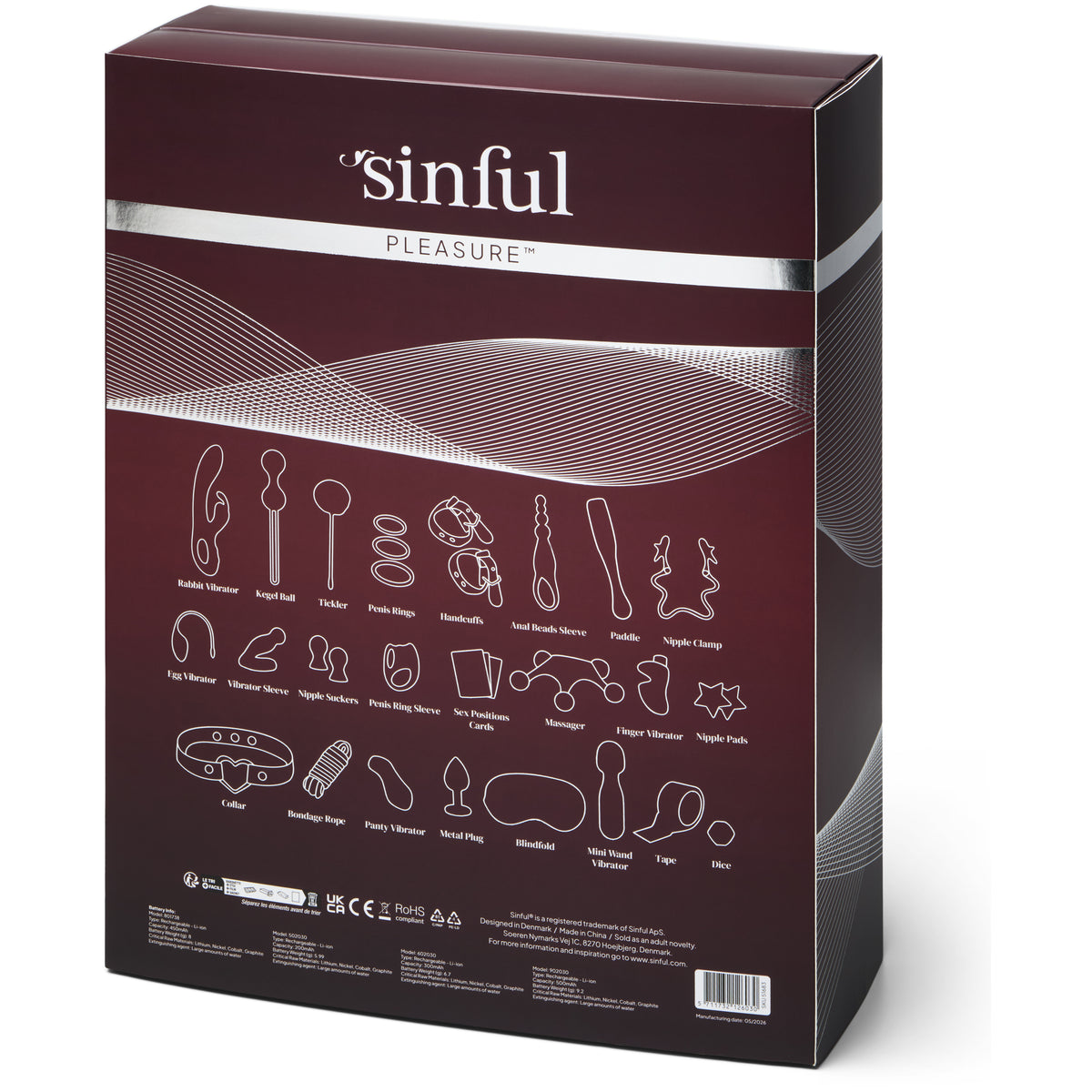 Sinful Pleasure 24 Nights Of Pleasure Advent Calendar