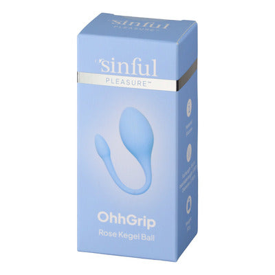 Sinful Pleasure OhhGrip - Rose Kegel Ball