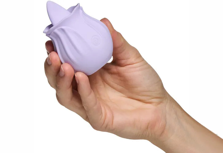 Pleasure blooming kiss tongue vibrator