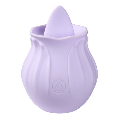 Pleasure blooming kiss tongue vibrator