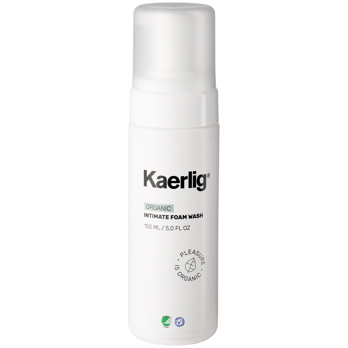 Kaerlig Økologisk Intim Skum såpe 150 ml