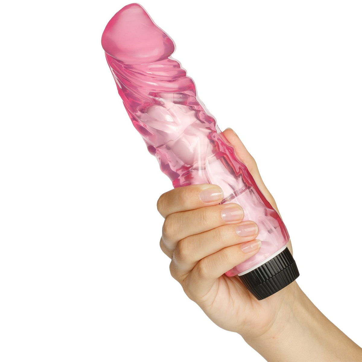 Baseks realistic multispeed XL dildo - Rosa