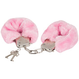 Baseks furry handcuffs pink