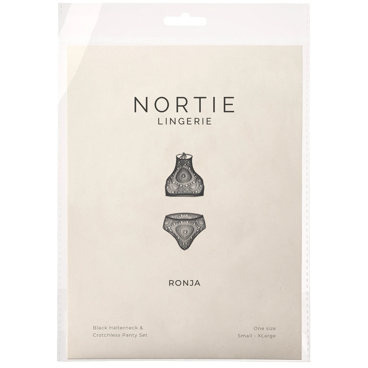 NORTIE Ronja Halterneck & Bunnløse Truse-Sett