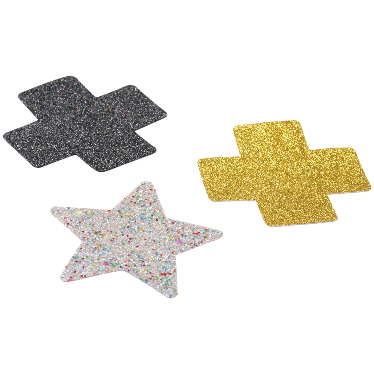 baseks Glitter Nipple Covers 3 sæt