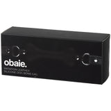 obaie Dog Bone Gag i Silikon og Kunstlær