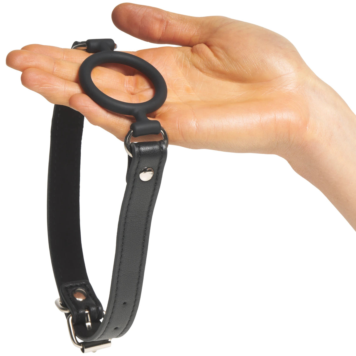 obaie O-ring Gag i Silikon og Kunstlær