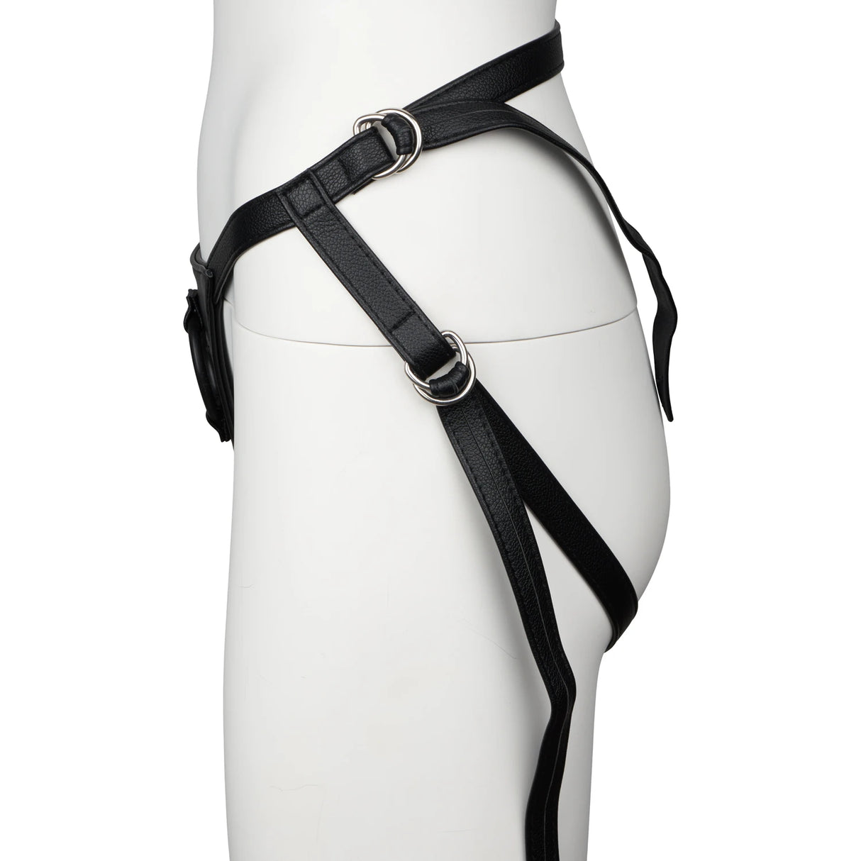 obaie Myk Strap-On Sele i Imitert Skinn
