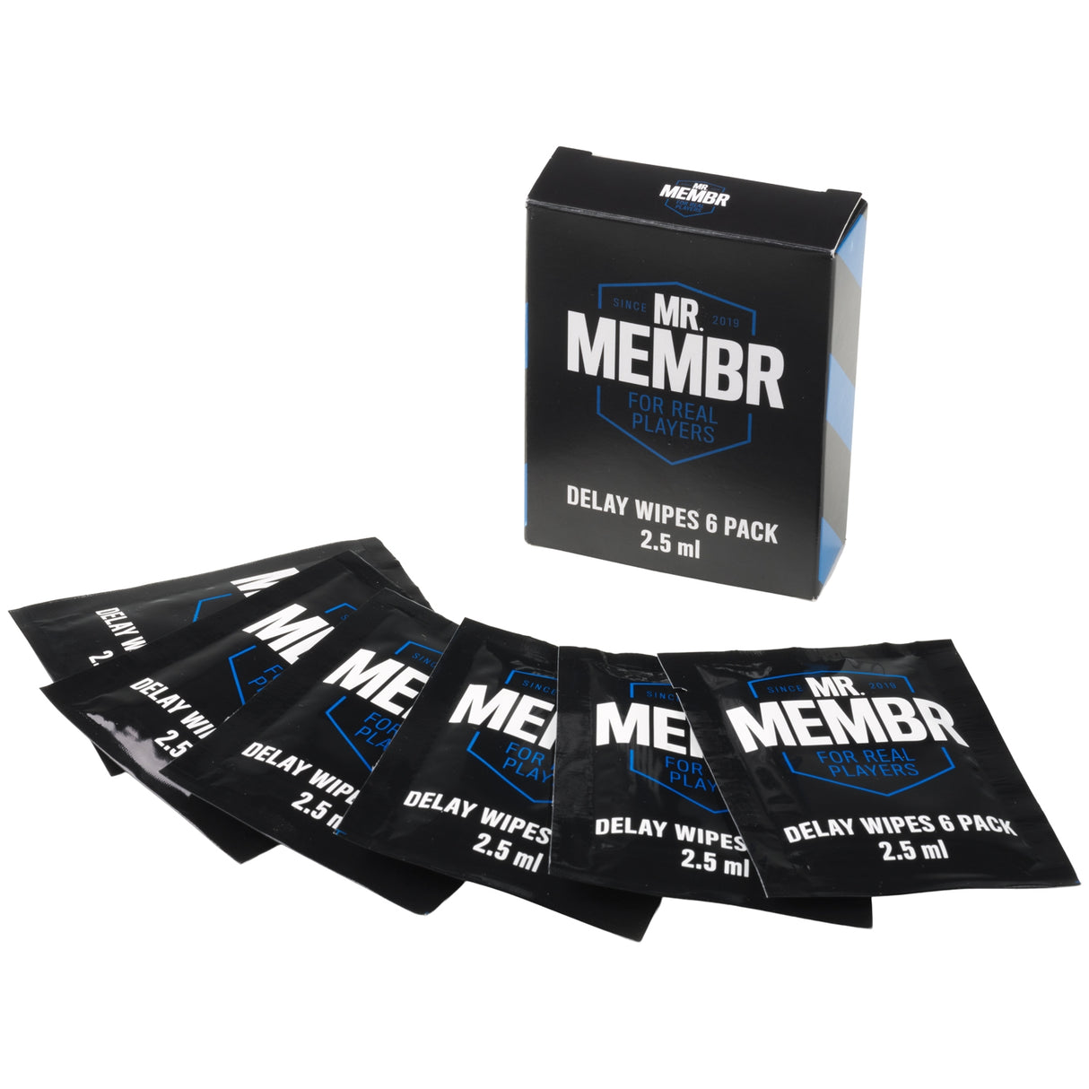 MR.MEMBR Delay Servietter 6 Pack