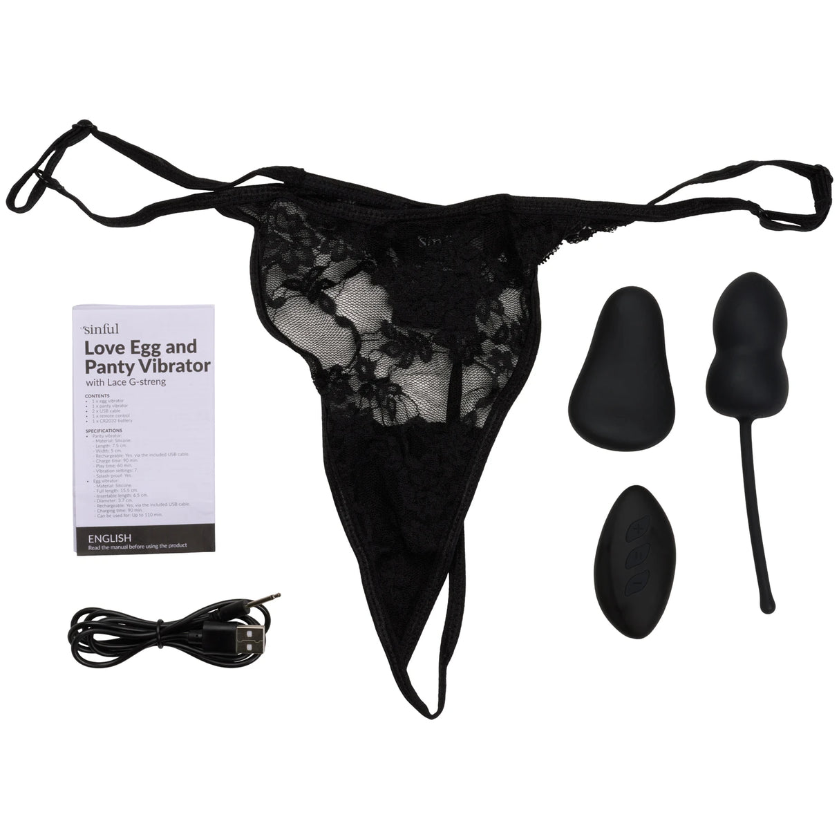 Sinful Love Egg og Trusevibrator