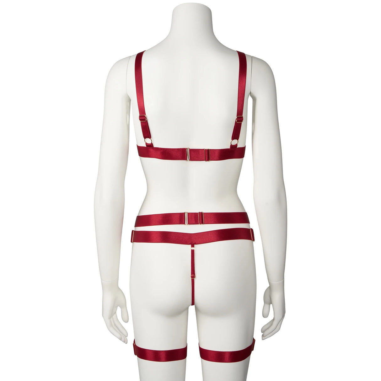 NORTIE willow bralette set with leg harness one size