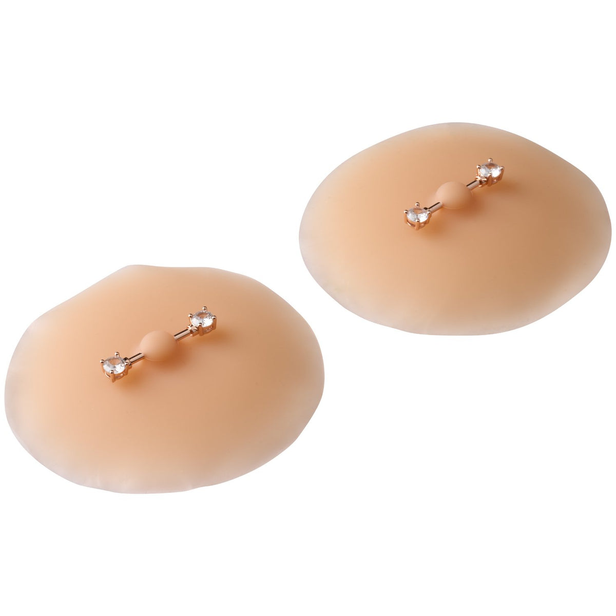 Baseks Silicone Nipple Cover with Piercing