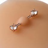 Baseks Silicone Nipple Cover with Piercing