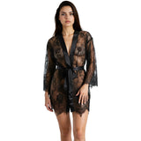 NORTIE Moments Alessandra Kimono med Svarte Blonder