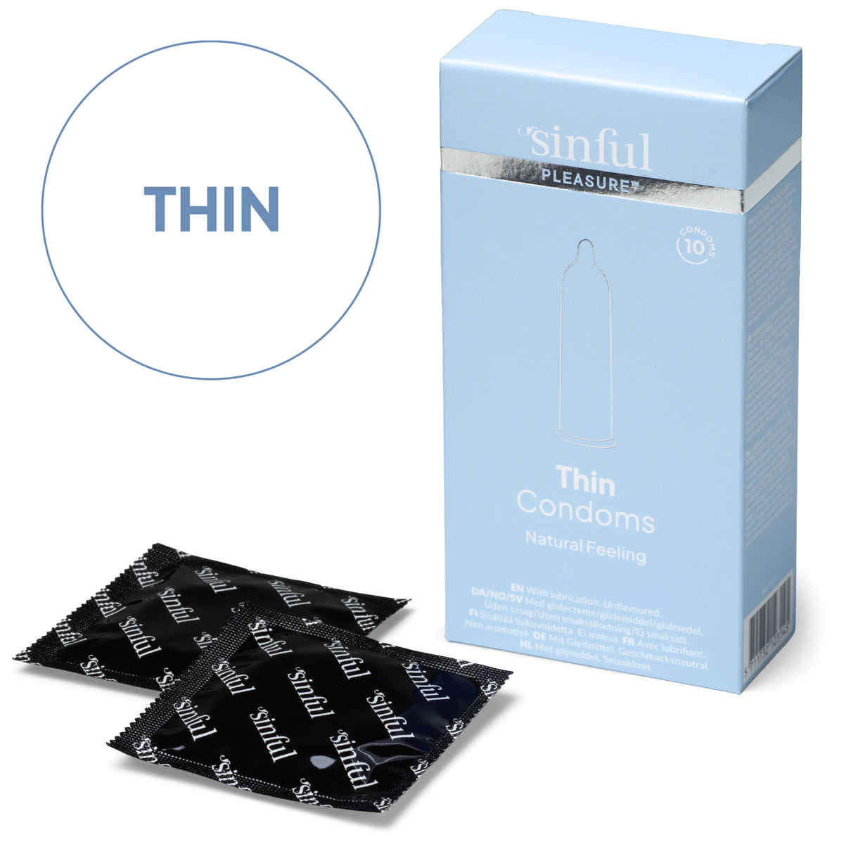 Sinful Pleasure Thin kondomer 10 pcs