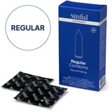 Sinful Pleasure Regular Condoms 10 pcs