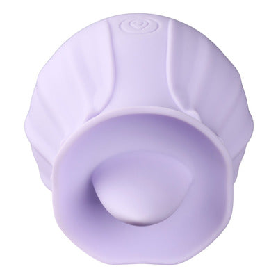 Pleasure blooming kiss tongue vibrator