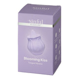 Pleasure blooming kiss tongue vibrator