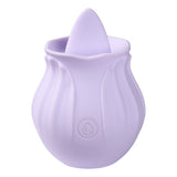 Pleasure blooming kiss tongue vibrator