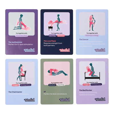 Pleasure sex positions game - kortspill