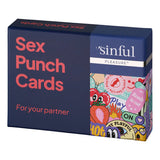 Pleasure Sex punch cards - spill